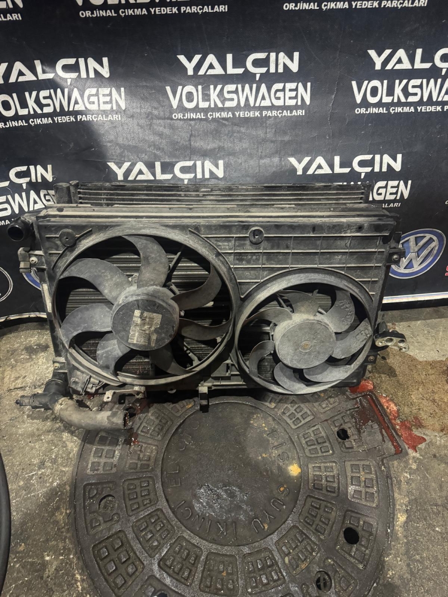 CADDY 2.0 SDI FAN VE RADYATÖR SETİ ÇIKMA